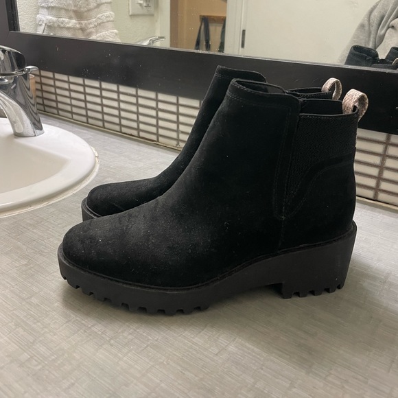 Suade black booties (target) - Picture 3 of 3